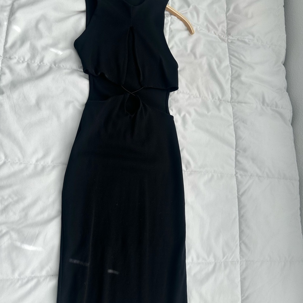 Zara Cutout Midi Dress